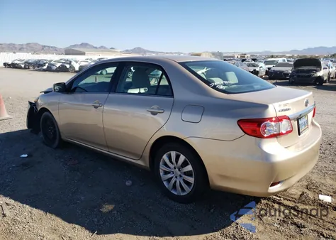 2013 Toyota Corolla Base from USA, damaged, VIN 2T1BU4EEXDC985170